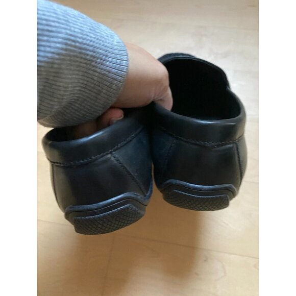 Nordstrom Rack BNWT black l"Myles" penny oafers boys NEW - Picture 4 of 6